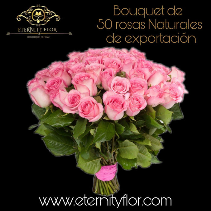 Bouquet 50 rosas Sweet Unique