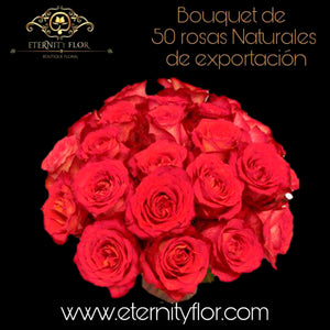 Bouquet 50 rosas Iguazu